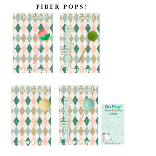 Fiber 6g Green Apple Card Pop