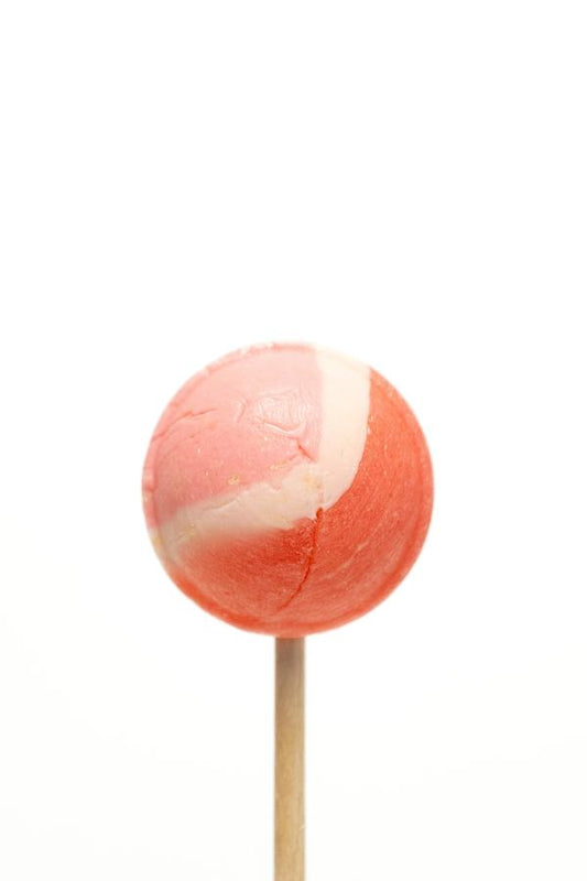 Strawberry Cream Collagen Pop — professional product photograph